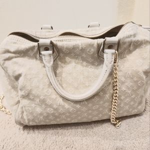 Louis Vuitton Monogram Mini Lin Speedy 30